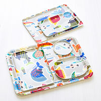 合同会社ビランク トレー RiCONIC 布張り 24cm トレイ グリーン 479580 1個（直送品）