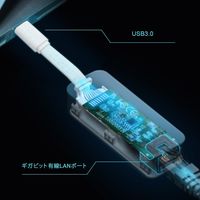TP-LINK 有線LANアダプター USB Type-C RJ45 ギガビット UE300C JP