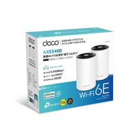 TP-LINK Decoシリーズ AXE5400 トライバンドメッシュWi-Fi6E システム DECO XE75 2P