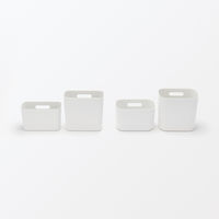 無印良品 吊るしても使える 薄型収納ケース 奥行１５ｃｍ 約幅２６×奥行１５×高さ１６ｃｍ 良品計画