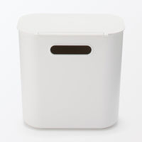 無印良品 吊るしても使える 薄型収納ケース用フタ 奥行１５ｃｍ 約幅２６×奥行１６．５×高さ２ｃｍ 良品計画