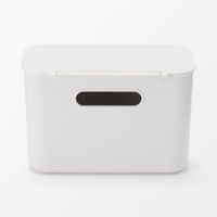 無印良品 吊るしても使える 薄型収納ケース用フタ 奥行１１ｃｍ 約幅２６×奥行１２．５×高さ２ｃｍ 良品計画