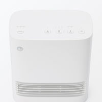 無印良品 温風がすぐに出る セラミックファンヒーター 人感センサー付１１００Ｗ ＭＪーＳＣＨ１ 良品計画