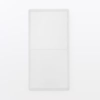 無印良品 ポリプロピレンデスク内整理トレー２ 約１００×２００×４０ｍｍ 1セット（1個×2） 良品計画