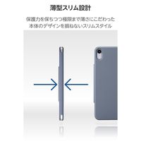 エレコム iPad mini ケース 8.3インチ(A17 Pro) 軽量 薄型 TB-A25SWVPF2BG 1個