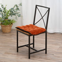 ガマカ工業 FLAME YARN 岩盤浴のような足ポカマット 4枚入りセット 35×58cm テラコッタ 6300075431 1S(4枚)（直送品）