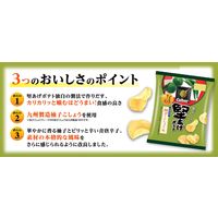 スナック菓子 ポテトチップス 食べきりサイズ 堅あげポテト 柚子こしょう味 60g 1セット（1個×6）