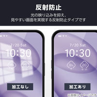 iPhone17 Pro フィルム アンチグレア 衝撃吸収 覗き見防止 左右視線ブロック PM-A25CFLPF2 エレコム 1個（直送品）