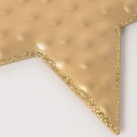 クリスマス　タタキオーナメントスター(ゴールド) LAKOLE/ラコレ