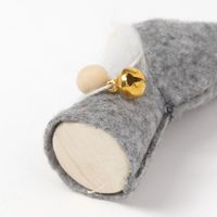 【アウトレット】クリスマス　フェルトサンタ2点セット グレー LAKOLE/ラコレ