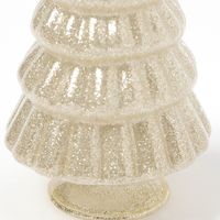 クリスマス　グリッターガラスツリー(ゴールド) LAKOLE/ラコレ