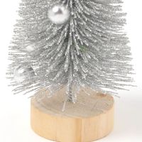 クリスマス　ラメミニツリー シルバー LAKOLE/ラコレ