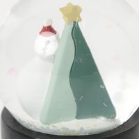 クリスマス　スノードーム(S) スノーマン LAKOLE/ラコレ