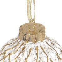 【アウトレット】クリスマス　プラオーナメント クリア LAKOLE/ラコレ