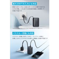 Anker Nano Power Bank(10000mAh 45W Cケーブル) A1638N21 1個