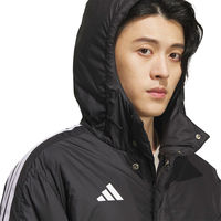 adidas(アディダス) アウター 防寒 スリーストライプス ルーズフィット ロング ボアコート J/L KA1302 BW566 1枚（直送品）