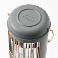 BRUNO カーボンヒーターNostal Stove wide（チャコールグレー） BOE077ーCGY 1個