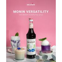業務用 割り材 モナン バタフライピー・シロップ 700ml 6本 MONIN 割材 ドリンクベース フレーバーシロップ
