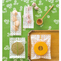 ヘッズ 和風ドットスイーツパック（抹茶）/クリア-3 WAG-OB3 1セット（1袋(100枚入)×10）