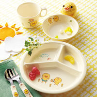 ひよこぐみ ボール 中 ピンク 157×59mm J49HIP 1セット（1個×5）メラミン食器 食洗機可 日本製 国際化工