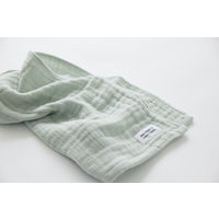 MARUSHIN by SHINTO TOWEL ランダムガーゼ セージ フェイス/箱 フェイスタオル