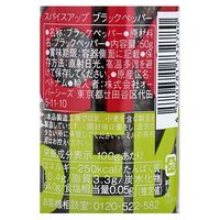 カルディコーヒーファーム スパイスアップ ブラックペッパー 50g(ミル付き) 1セット（1個×3） プラ容器 黒胡椒 コショウ