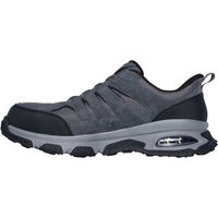 SKECH-AIR ENVOY ST-DELEGATOR ワークシューズ 作業靴 先芯 27.5 CHAR 200240（直送品）