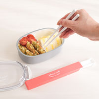 合同会社ビランク 箸箱セット FIG 18cm 箸&ケース レッド 479840 1個（直送品）