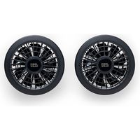 アイリスオーヤマ ファン付き作業服　クールウェア　OUTDOOR　半袖LL　ブルー COHS-LL02-A 1セット（直送品）