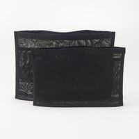 無印良品 ナイロンメッシュバッグインバッグ A4サイズ用 黒 良品計画