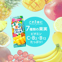 カゴメ 夏のフルーツこれ一本 パイン＆シトラスレモンブレンド 200ml 1箱（24本入）