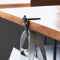 スマホスタンド コンパクト バックハンガー機能 キーリング マットブラック P-DSCMPBHBK エレコム 1個