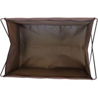 ベストコ 荷物置き 折りたたみ 幅52×奥行33×高さ42cm ブラウン L 手荷物収納 4975970250174 1個