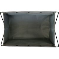 ベストコ 荷物置き 折りたたみ 幅47×奥行28×高さ37cm グレー M 手荷物収納 4975970250198 1個