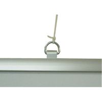 常磐精工 枠付ホワイトボード 300×300mm WBW300X300 1台