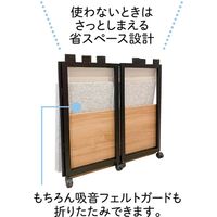 ドリックス Felmenon 吸音テレワークデスク 幅840×奥行760×高さ1350mm TDK-8040 1台（直送品）