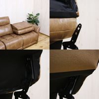 後藤家具物産 ソファー 2人掛 電動モーション 幅1980mm ダーク SO-TG3P-DBR 1台（直送品）