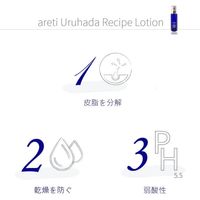 Areti（アレティ） 美肌菌配合 化粧水 無着色 無香料 弱酸性 防腐剤 界面活性剤 アルコール オイル フリー 美白（直送品）