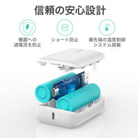 モバイルバッテリー 10000mAh PD20W コンパクト Basix Mini ブラック PB-N83S-BK 1個 AUKEY