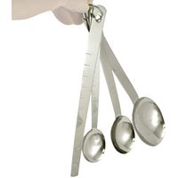 貝印 KHS 計量スプーン ヘラ付3本組 #000DL6315 1個