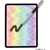 エムプラン 2in1 タッチペン シルバー 024051-16 1セット(2本)