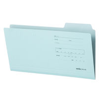 セキセイ フォルダー 統一伝票用サイズ ブルー CFC-63-10 1セット(3枚入)