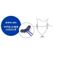 パナソニック ワイヤレスステレオインサイドホン RZ-NJ320B-K 1台