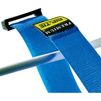 プレミアムシリーズ リップロックケーブルラップ 25.4mmX546.1mm  10本入 紫（直送品）