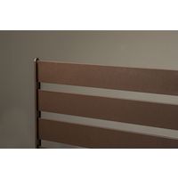 タカショー アルミガーデンフェンス ブラウン 580 2枚セット HGK-FE01B/2S 1セット（直送品）