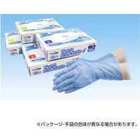フジリンクス ぴったりポリエンボスグローブ　外エンボス　ブルー　SS 32-5713 1セット(100枚×60箱 合計6000枚入)（直送品）