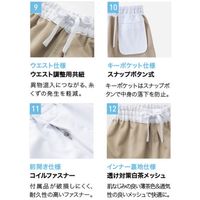 男女兼用ホッピングパンツ RR719-S-3L 1着 サーヴォ（直送品）