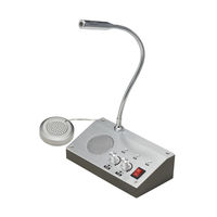 マイク＆スピーカーシステム 双方向通信 「窓口インターホン」 APU-01/SL 1個 ミヨシ