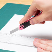 コクヨ 安心構造カッターナイフ〈フレーヌ〉(標準型) HA-S100P 1本