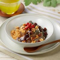 清水食品 国産天草使用 黒みつ豆寒天 6個